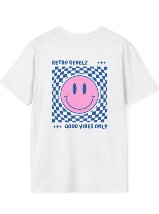 Good vibes only retro rebels T-shirt